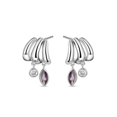 Pendientes triples con colgantes -50%