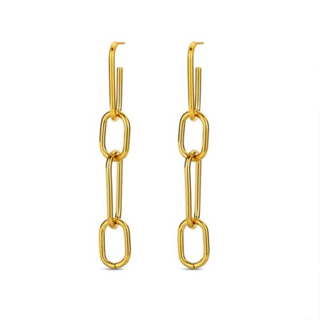 Pendientes cadena largos o cortos